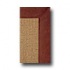 Hellenic Rug Imports, Inc. Athena Sisal 9 X 13 Brown Faux Leathe