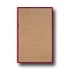 Hellenic Rug Imports, Inc. Jute 1 X 2 Red Area Rugs