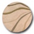 Hellenic Rug Imports, Inc. Goels Natural 8 Round Cosmic Area Rug