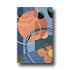 Hellenic Rug Imports, Inc. Kontempo 5 X 8 Circles Orange Area Ru
