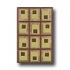 Hellenic Rug Imports, Inc. Retro Denim 1 X 2 Boxes Chocolate Are
