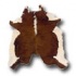 Hellenic Rug Imports, Inc. Cow Hide Darkbrindle 1 Fu Dark Area R