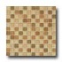 Daltile Maracas Glass Mosaics - Frosted Blend Desert Mirage Tile