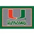 Milliken University Of Miami 3 X 4 U Miami Area Rugs