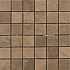 Megatrade Corp. Alviano Mosaico 13 X 13 Noce Dark Beige Tile & S