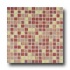Casa Italia Crystal-a Trasparenze Mix Mosaic Rosa Tile & Stone