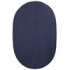 Trans-ocean Import Co. Cottage 2 X 8 Solid Blue Area Rugs