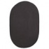 Trans-ocean Import Co. Cottage 2 X 8 Solid Black Area Rugs