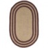 Trans-ocean Import Co. Lenox 5 X 8 Stripe Burgundy Area Rugs