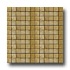 Emser Tile Antique & Tumbled Stone Mosaic 1 X 1 Square Trav Anci