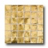 Daltile Elemental Glass Mosaic Gold Nugget Tile & Stone