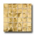 Daltile Elemental Glass Mosaic Gold Nugget Tile & Stone