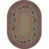 Milliken Springtime Braid 8 X 11 Oval Light Lapis Area Rugs