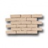 Rock  and  Rock Travertino Brick Mosaic Crema Tile  and  S
