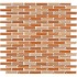 Crossville Glass Blox Blend Mosaic  X 2 Champagne/honey/iced Tea