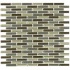 Crossville Glass Blox Blend Mosaic  X 2 Dewdrop/olive Mist/deep