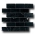 Crossville Minotaur Brick Mosaic 2 X 4 Black Tile & Stone