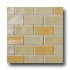 Horus Art Ceramiche Cristalli Melange 2 1/2 X 5 Beige Tile & Sto