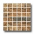 Orchid Ceramics Chisel Mosaic African Gold Tile & Stone