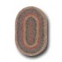 Colonial Mills, Inc. Lincoln 3 X 5 Oval Chocolate Multi Area Rug