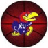 Logo Rugs Kansas University Kansas Basketball 4 Ft Area Rugs